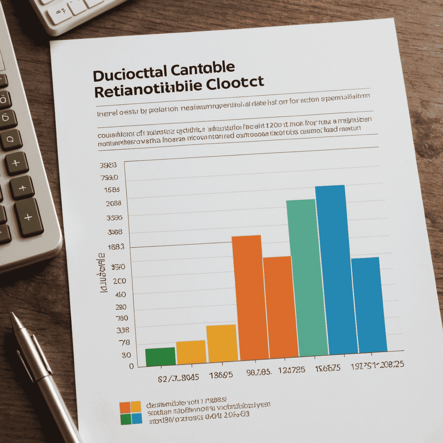 A graph showing the inverse relationship between deductible amount and monthly premium costs
